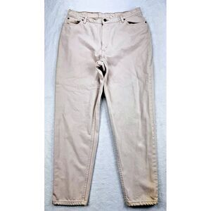 Levis 550 VTG‎ Jeans Women 18 Tan Relaxed Tapered Leg 97' USA